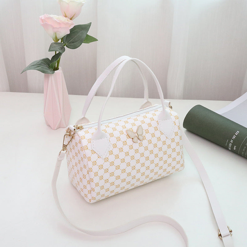 Durable Women's Printed Plaid Pillow Niche Women's Handbag
