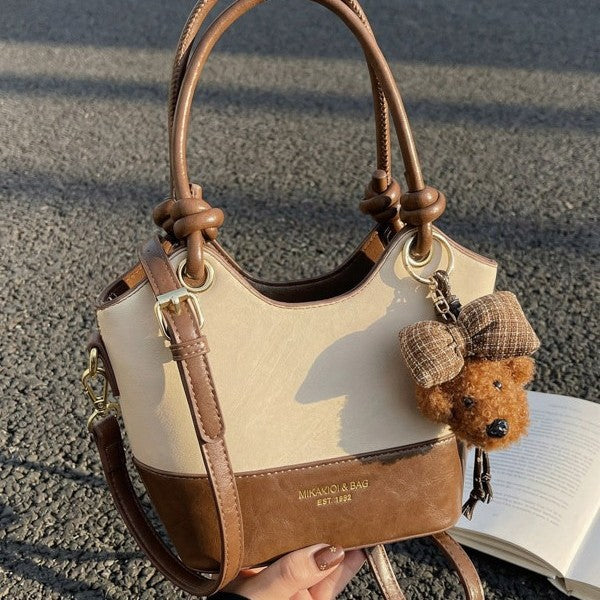 Winter Stitching Portable Commuter High Sense Women's Shoulder Bag