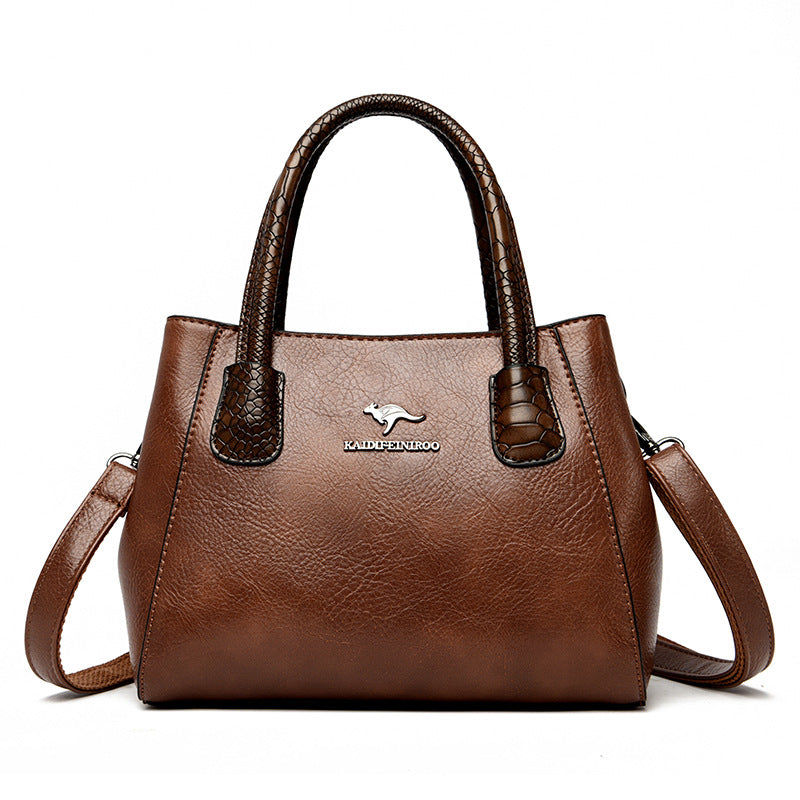 Women's Fashion Female Elegant Hand Holding Big Handbags