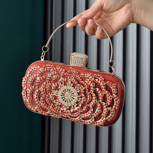 Women's Dinner Diamond Banquet Clutch Dress Evening Bags