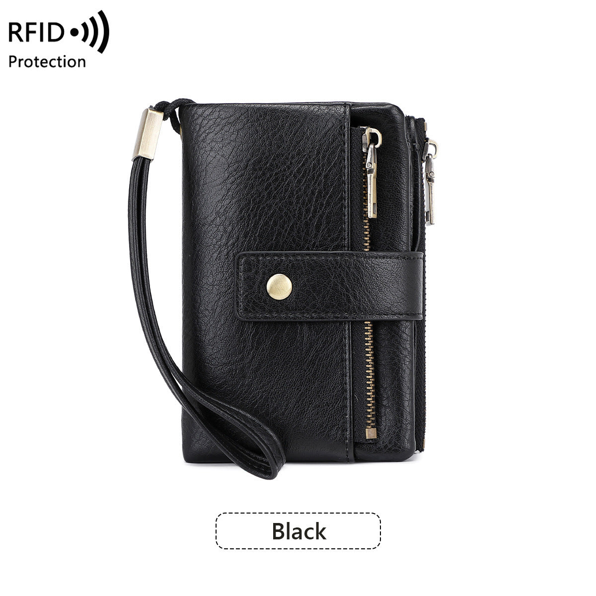 Women's Swiping Off Short Style Vintage Ladies Wallet