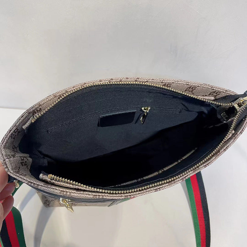 Women's Fashion Trendy Printed Simple Large Capacity Crossbody Bags