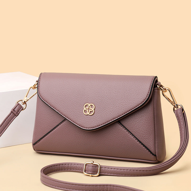 Women's Hand Packaging Mobile Simple Mom Style Purses