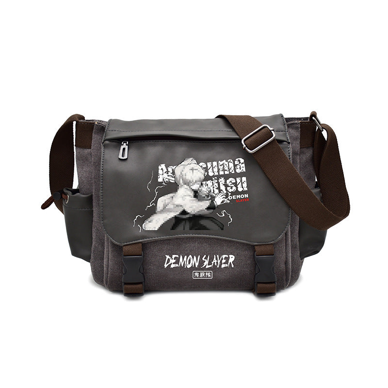 One Piece Human Ghost Blade Totoro Men's Shoulder Bags