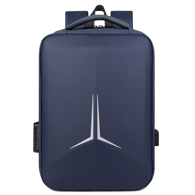 Men's Waterproof Inch Motorcycle Shaping Luminous Backpacks