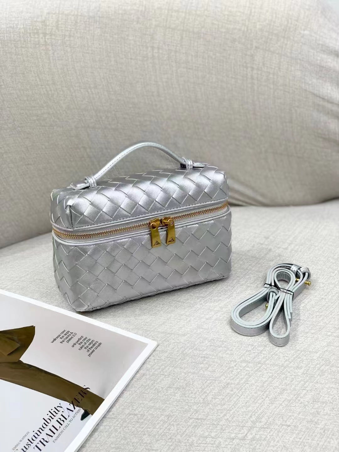 Elegant Box Rhombus Chain Western Fashion Women's Handbag