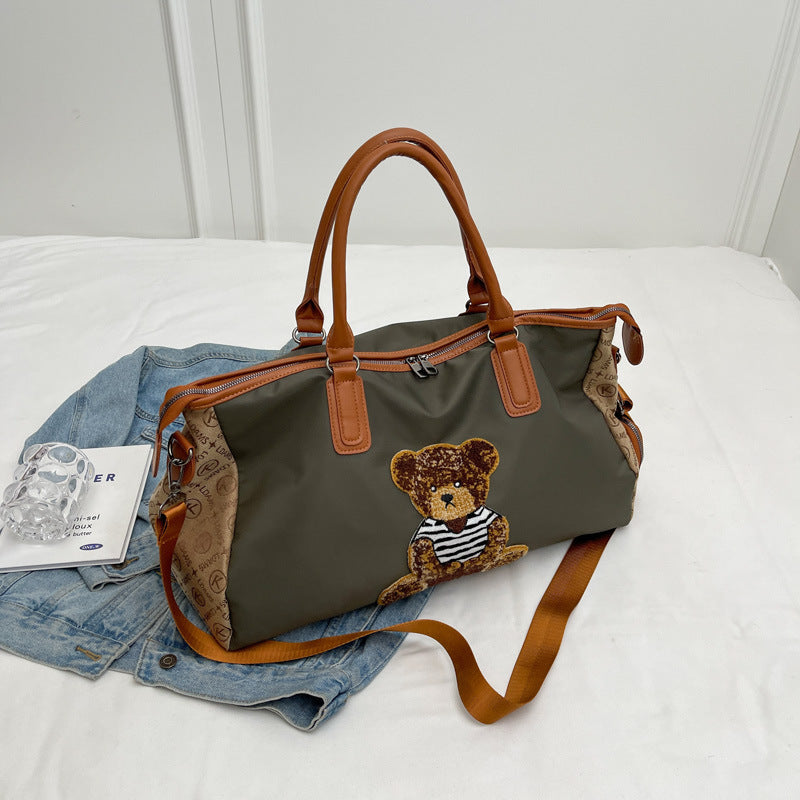 Women's Portable Large Capacity Oxford Cloth Travel Bags