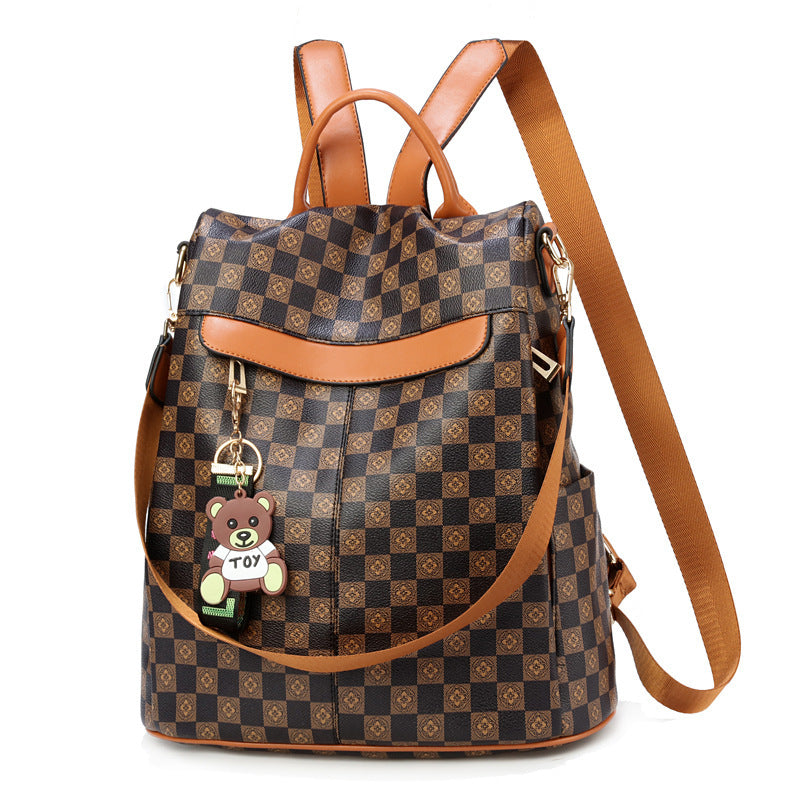 Innovative Women's Comfortable Soft Leather Large Backpacks