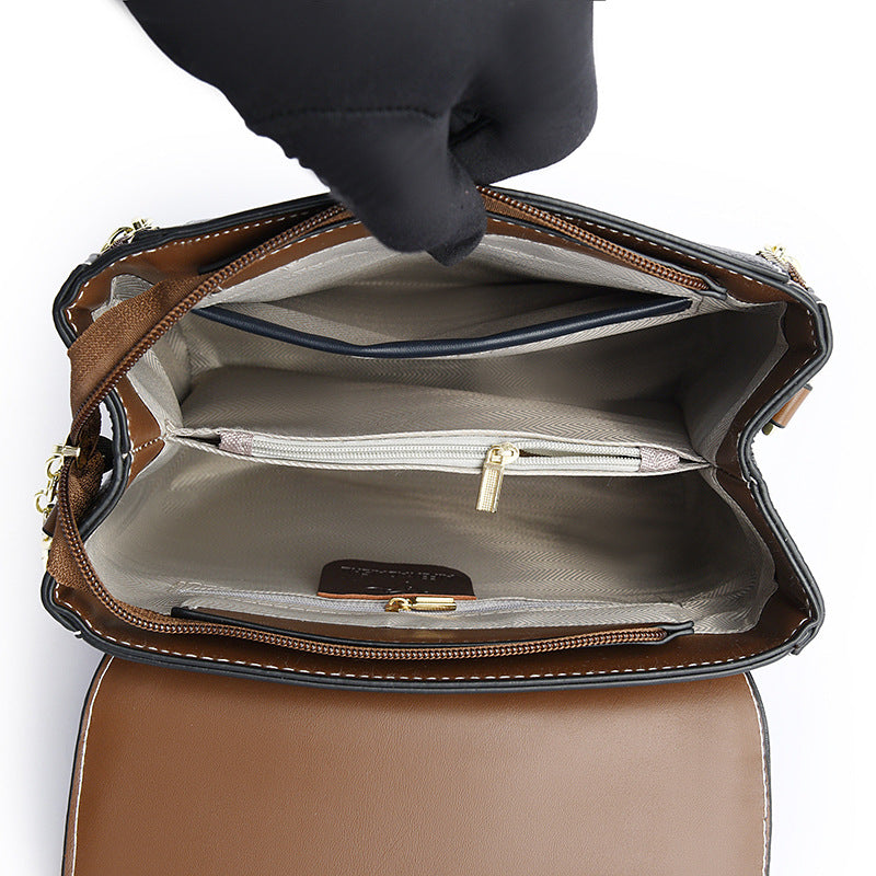 Women's Creative Popular High-grade Fashion Plaid Crossbody Bags