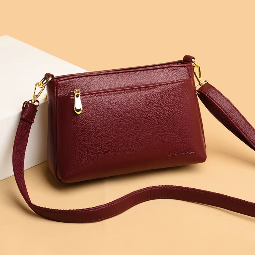 Women's Fashionable Simple Lady Mom Solid Color Bags