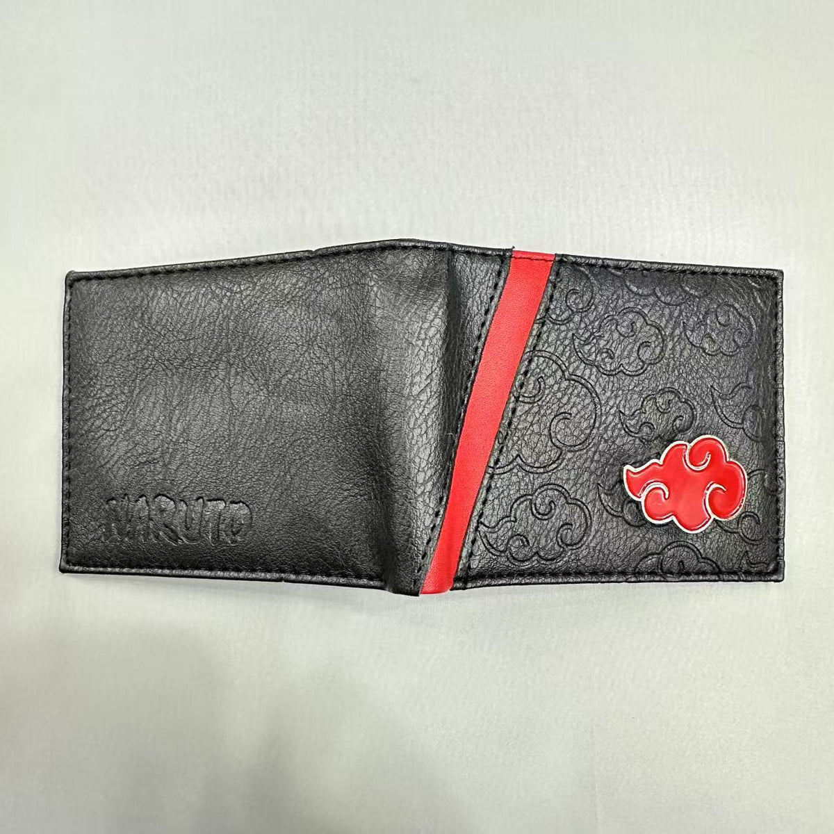 Men's Anime Peripheral One Piece Metal Logo Ladies Wallet
