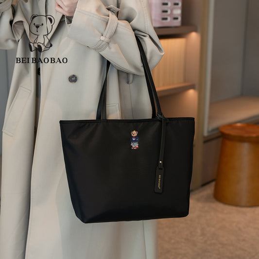 Source Commuter Large Capacity Totes Simple Embroidered Tote Bags