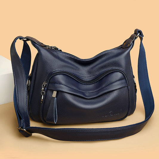 Women's Western Style Mother Versatile Simple Large Crossbody Bags