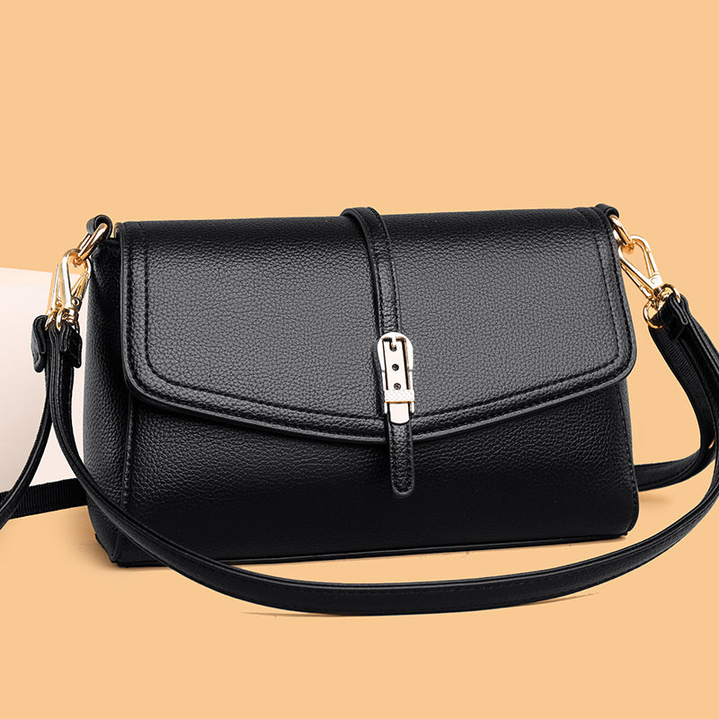 Women's Capacity High-grade Fashionable Simple Mom Soft Crossbody Bags
