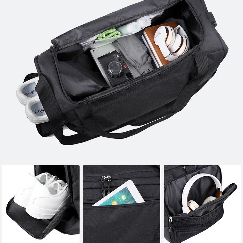 Men's Gymnastic Valise Portable Waterproof Shoes Travel Bags