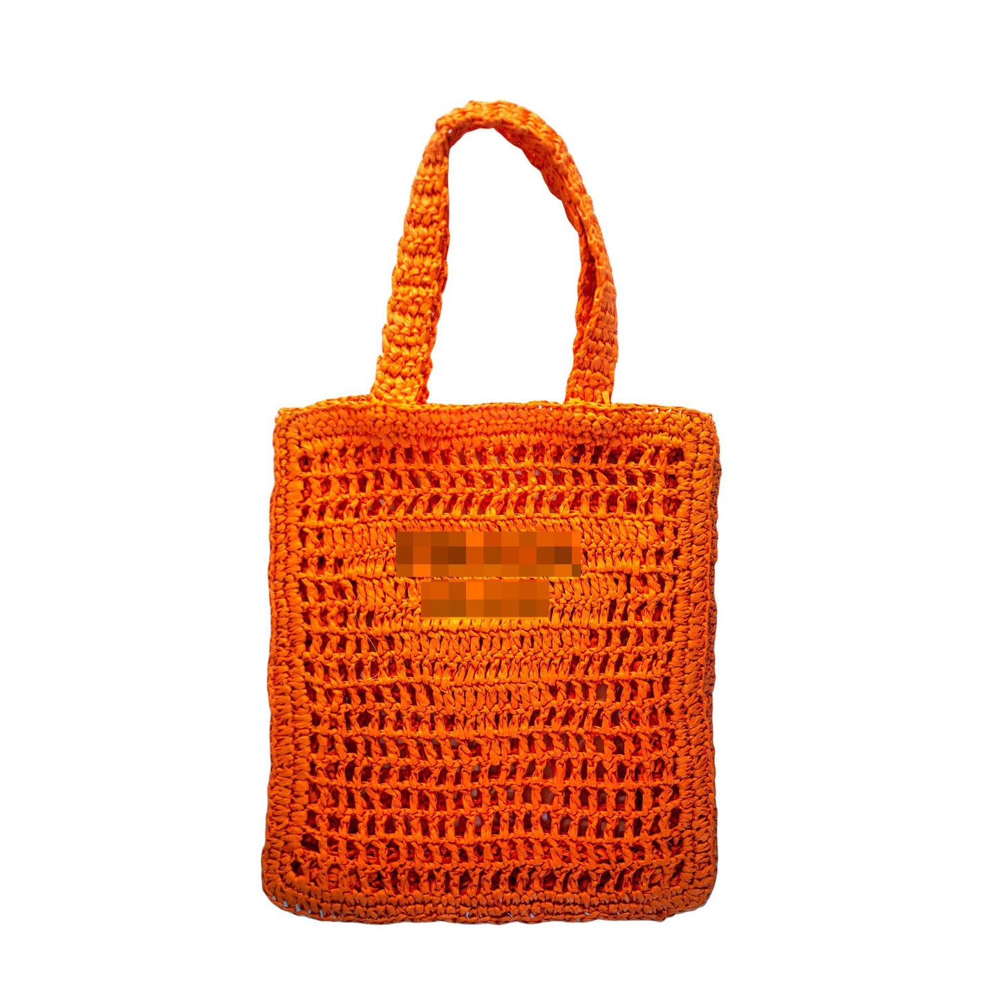 Embroidery Straw Triangle Large Capacity Fashion Handbags