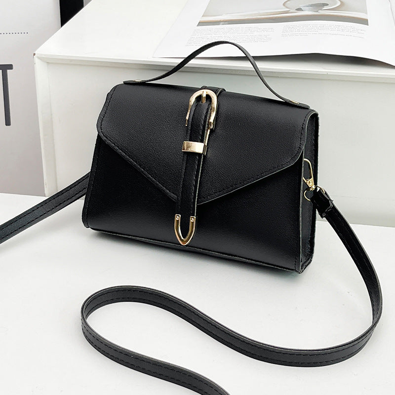 Fashion Solid Color Personalized Niche Advanced Women's Handbag