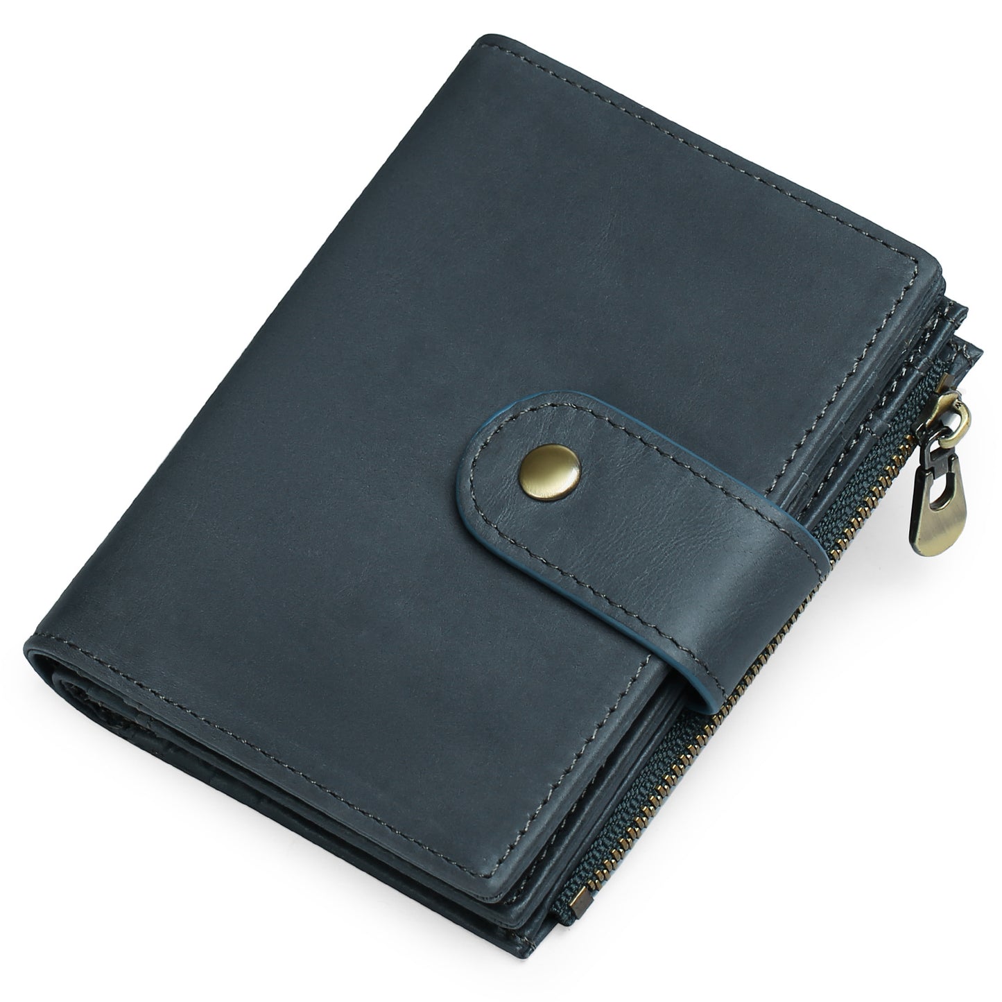 Men's Leather First Layer Cowhide Business Multi Men's Wallets