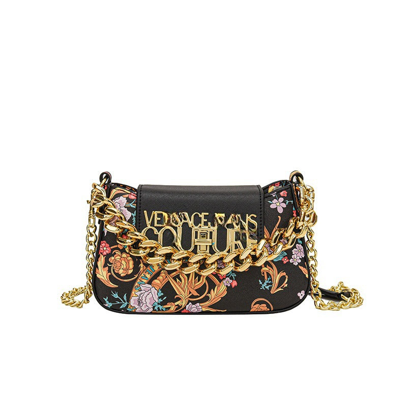 Women's Fashionable Fashion Printed Western Style Textured Shoulder Bags