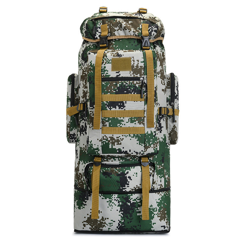 Trendy Large Capacity Expansion Camouflage Moving Backpacks