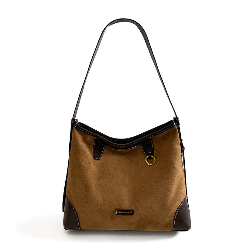 Women's Large Capacity Suede Fashion High-grade Tote Bags