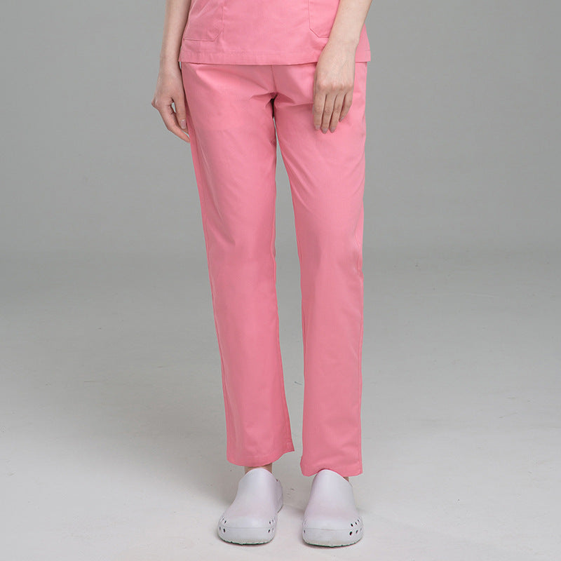 Nurse Elastic Waistband Tether Dental Dentist Pants