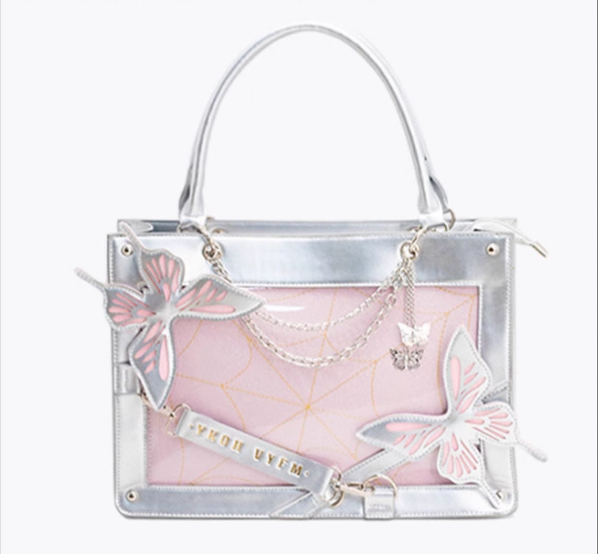 Dark Style Labyrinth Butterfly Cartoon Hand-held Shoulder Bags