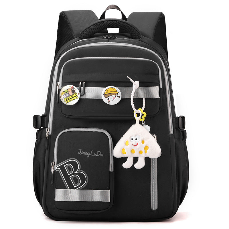 High Large Capacity Waterproof Stain Resistant Middle School Students' Schoolbags