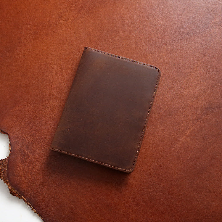 Men's Retro Genuine Leather Driving License Card Holder