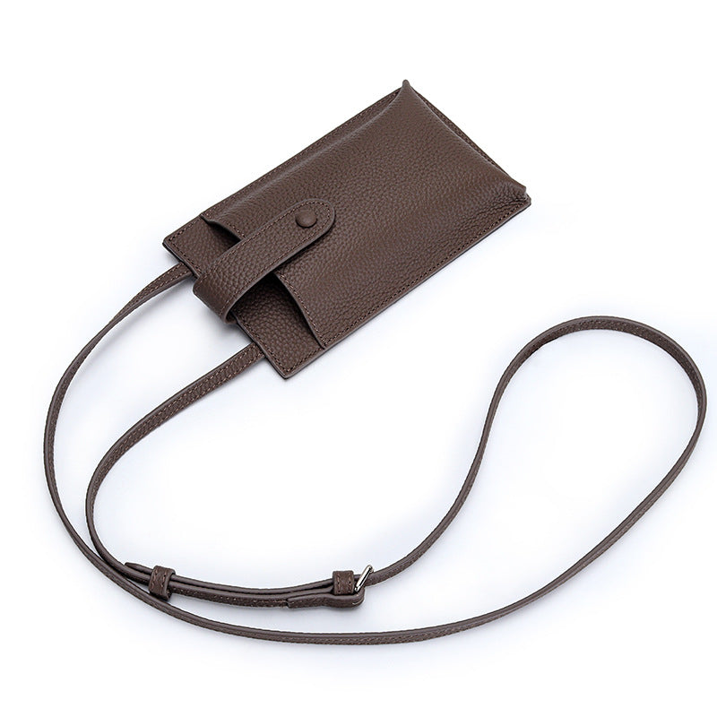 Women's Leather Versatile First Layer Cowhide Stylish Crossbody Bags