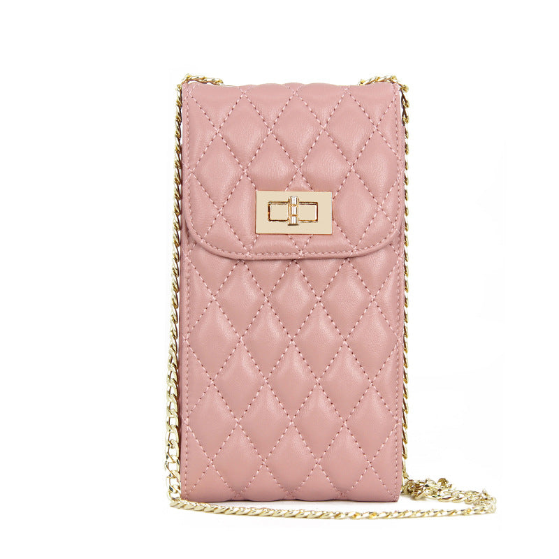 Women's Style Sheepskin Summer Large Capacity Mobile Bags