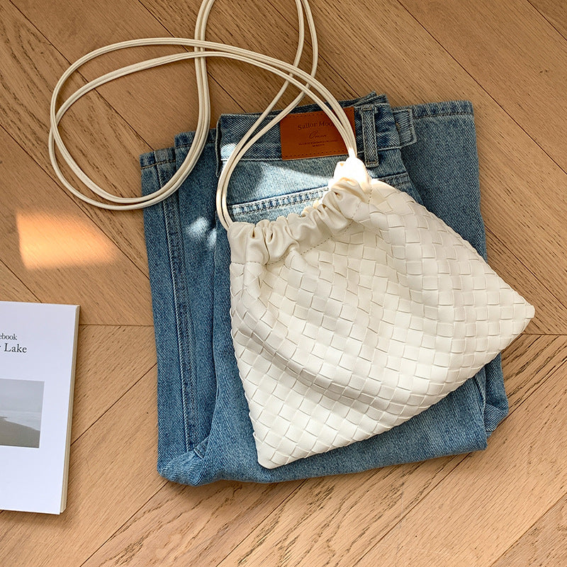 Elegant Fashion Drawstring Cloud Summer Commute Minimalist Bags