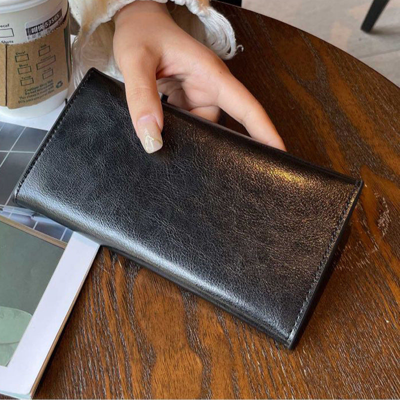 Women's Genuine Leather Design Exquisite Large Capacity Ladies Wallet