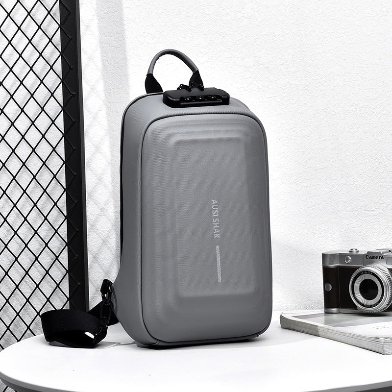 Men's Motorcycle Password Unique Leisure Cross Body Men's Messenger Bags