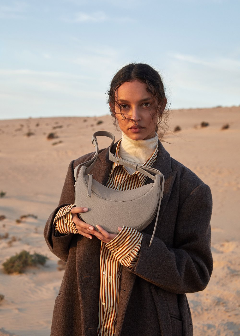 Women's French Half Moon Underarm Saddle Shoulder Bags