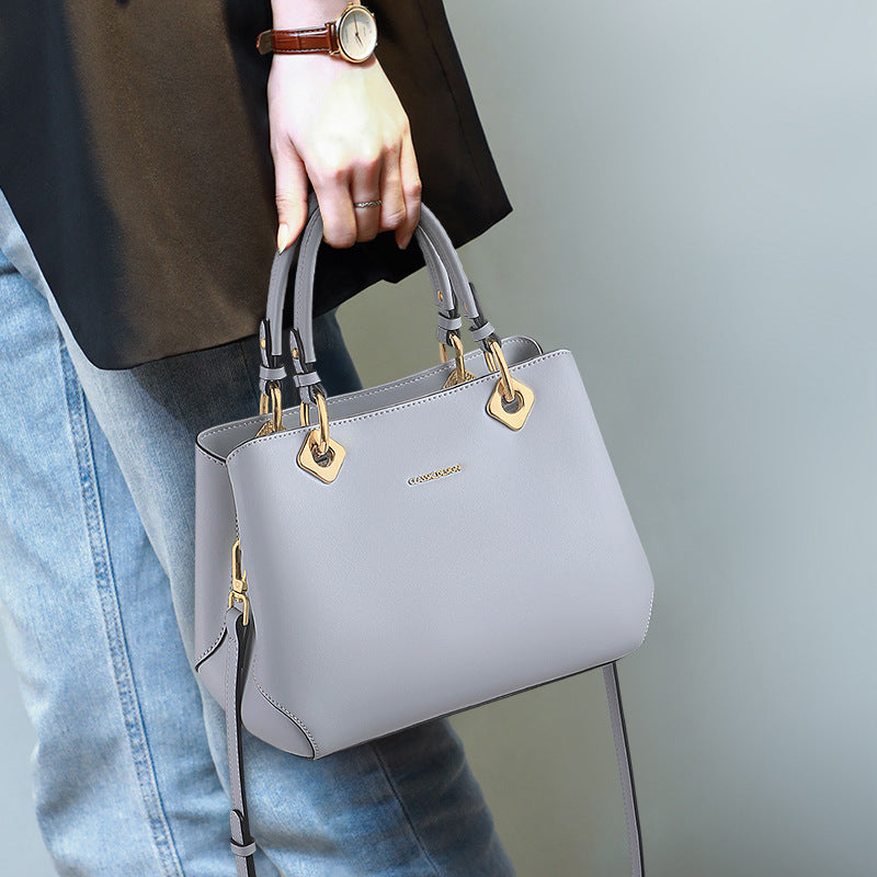 Women's Leather Light Luxury High-grade Sense Niche Women's Messenger Bag
