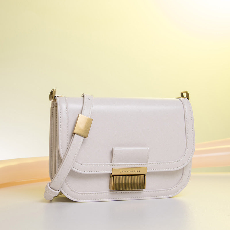Fashion Women's Niche Retro Simple Leather Bags