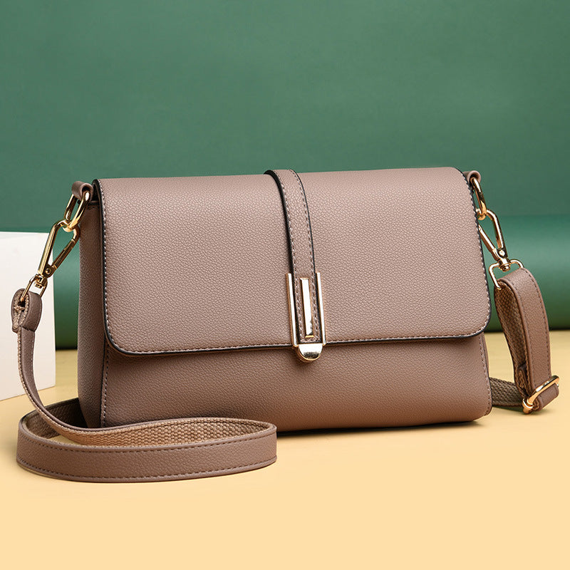 Women's Graceful Mother Korean Fashion Simple Shoulder Bags