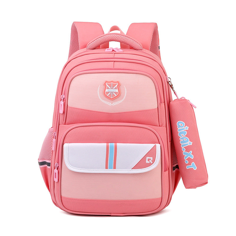 Children's British Style Primary Grade Super Light Elementary School Students' Schoolbags