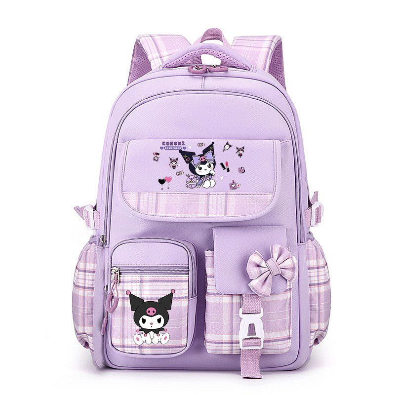 Female Cartoon Cute Portable Burden Alleviation Backpacks