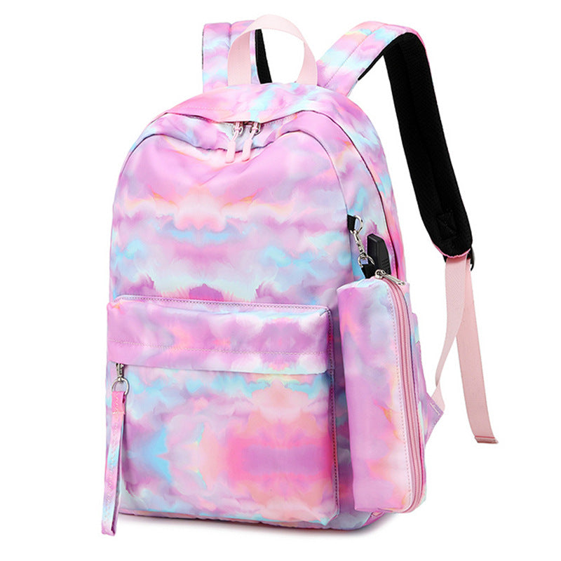 Landscape Ink Printing National Fashion Female Backpacks