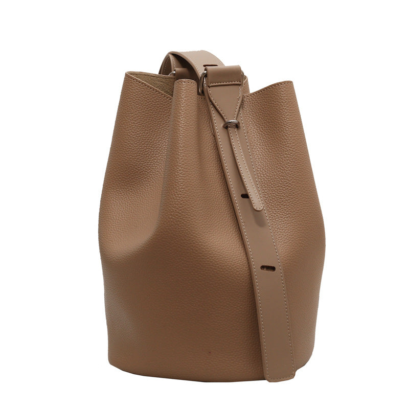 Women's Comfortable Large Capacity Retro High-grade Bucket Bags