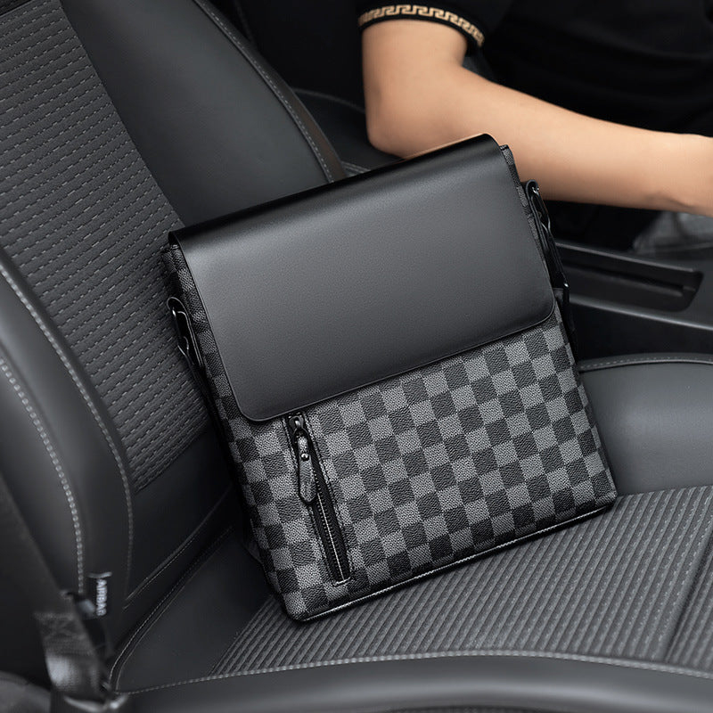 Men's Charming Leather Business Live Broadcast Men's Shoulder Bags