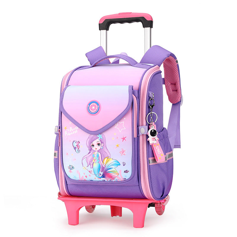 Natural Fish Primary Lightweight Waterproof Large Elementary School Students' Schoolbags