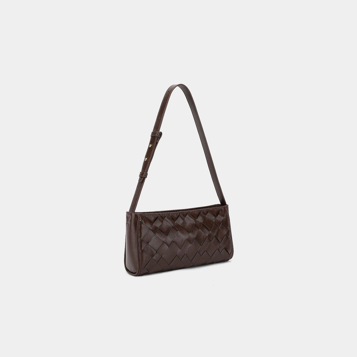 Mahjong Solid Color Fashion Simple Handmade Women's Shoulder Bag