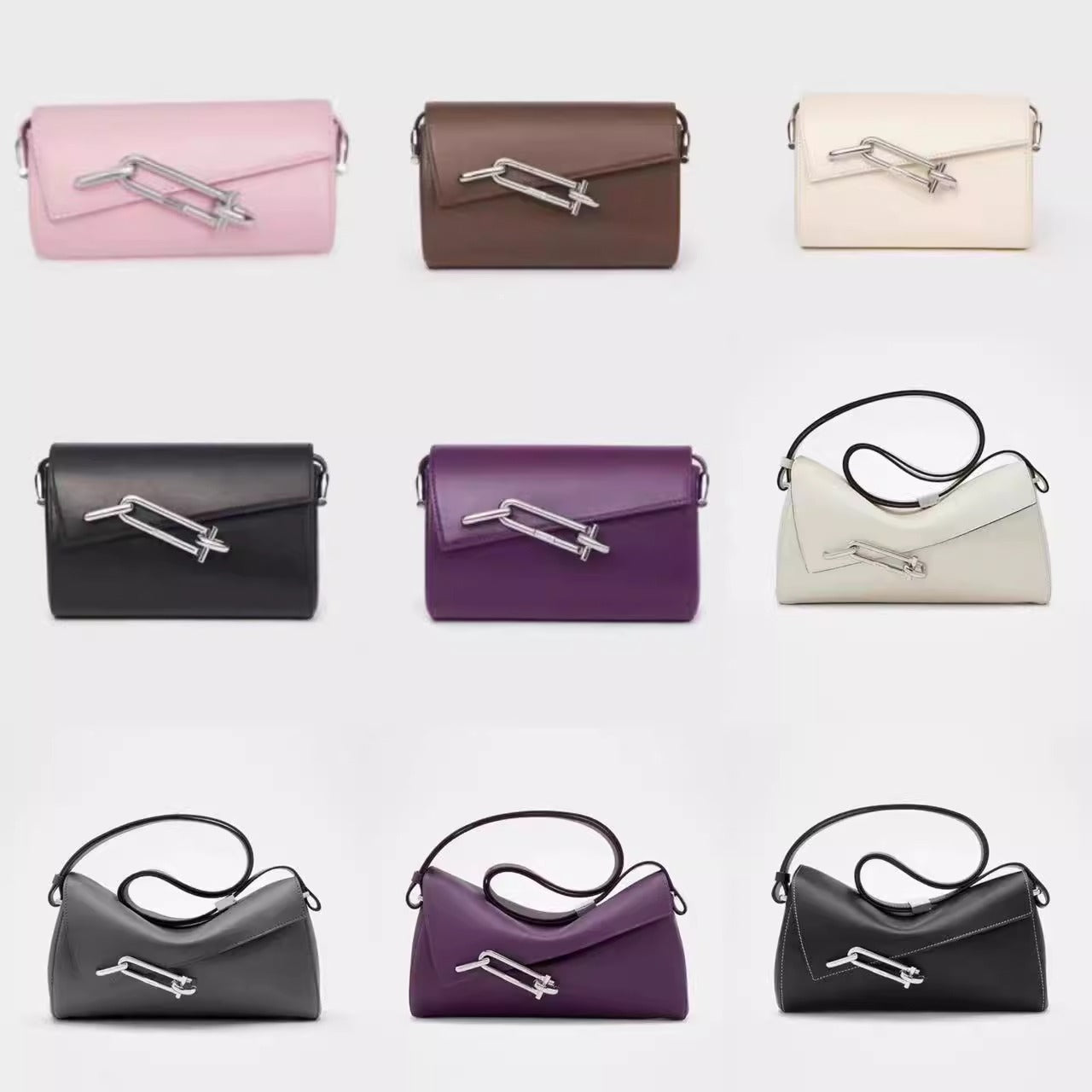 Box Black Advanced Fashion Genuine Leather Crossbody Bags