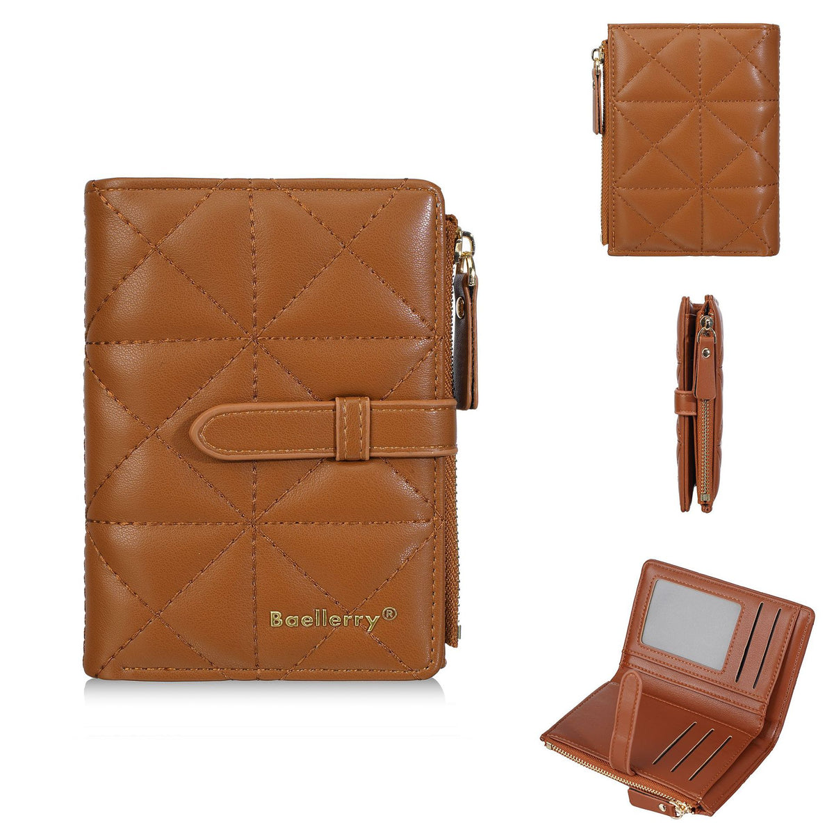 Women's Diamond Embroidery Thread Multi Slots Classic Ladies Wallet