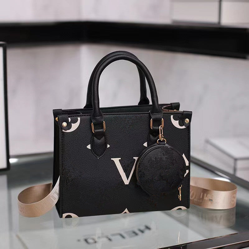 Women's Jungle Retro Zipper Printed Shopping Fashion Tote Bags