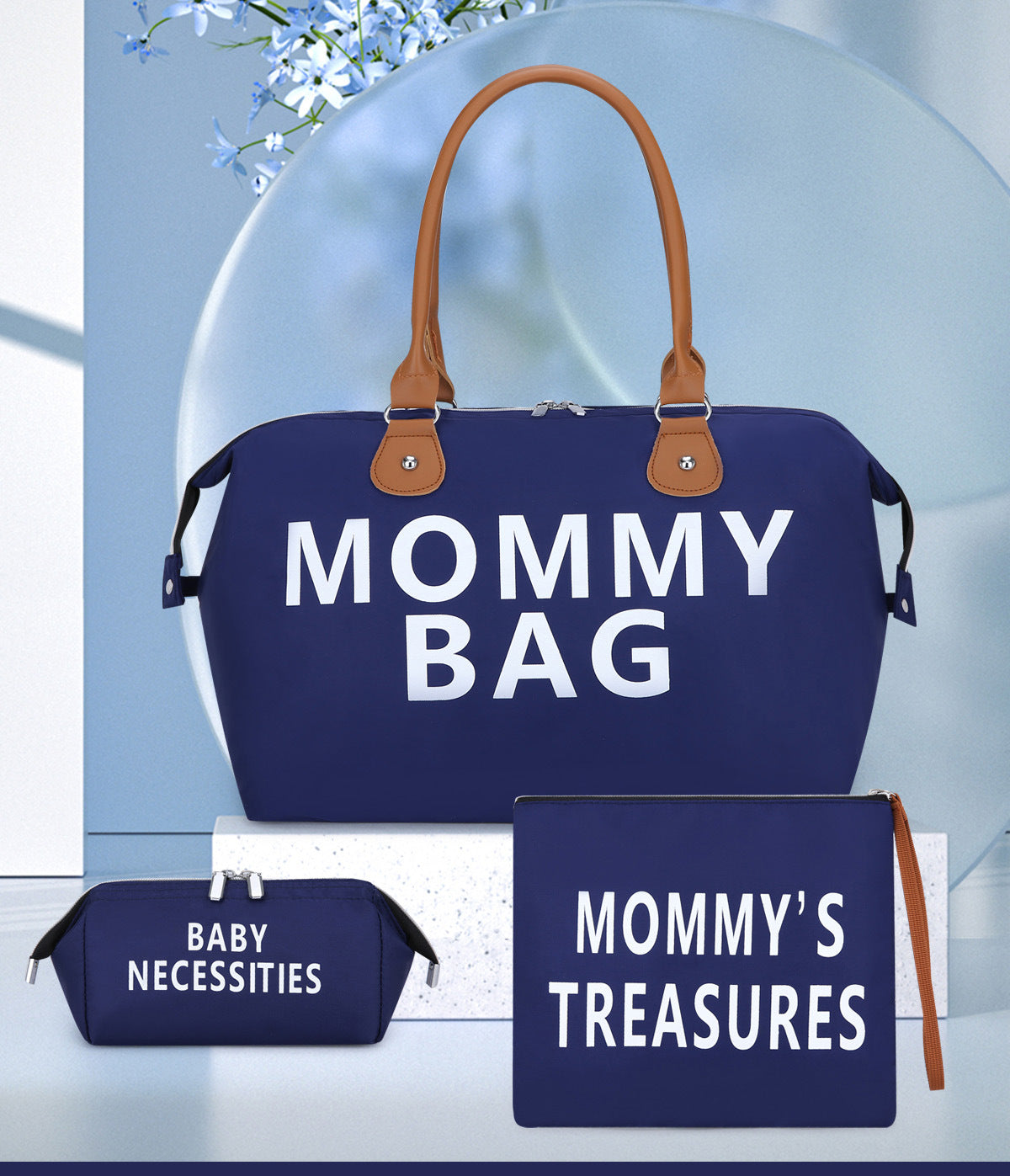 Charming Mummy Three-piece Dry Wet Separation Bags