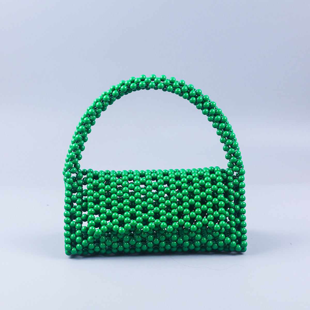 Women's Hand-woven Acrylic Beaded Retro Fairy Triangle Handbags